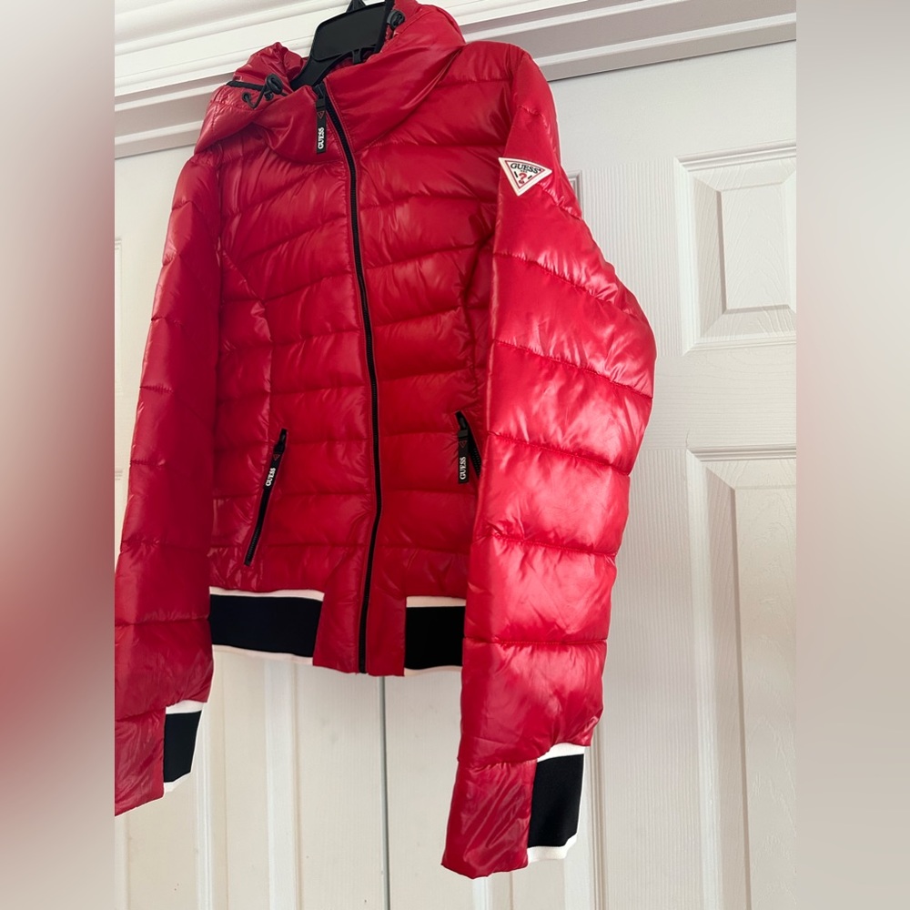 Guess Red Puffer jacket